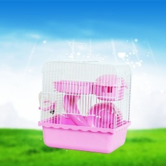Hot Jual Direkomendasikan Barang Large Luxury Jamur Kandang untuk Hamsterstransport Super Kandang Hamster Aksesoris Plastik Guinea Pigshouse # L23 * W16.5 * H25.5Cm-Intl