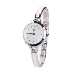 Jual HOT Kasual Stainless Steel Wanita Fashion Selai Tangan Keperakan
