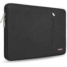 Hseok 14-15.6 Inch Sarung Laptop Case untuk 15 Macbook Air MacBook Pro 2016 14-15 Apple Asus Acer Lenovo Dell HP Toshiba Komputer Chromebook, tahan Tumpahan Cairan, Hitam-Intl