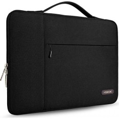 Hseok Laptop Lengan untuk 13-13.3 Inch Macbook Udara Macbook Pro Retina Akhir 2012-Awal 2016 Paling Banyak 14 inch Dell/Asus/Acer/Ponsel/TOSHIBA/Lenovo, tahan Tumpahan Tas Laptop Tas Tangan Kemasan, Hitam-Internasional