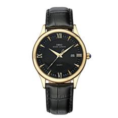IBSO - Jam Tangan Pria - Tali Kulit - Date - Original