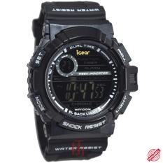 iGear Water Proof D46H300iG20-1948MHTM Digital Jam Tangan Pria Rubber Strap