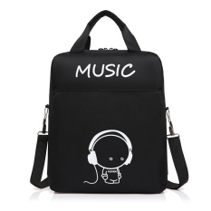 (Imported)BEST-RTE High Quality 2017 Korea Fashion Boys Canvas personalized Teens Backpack School Book Shoulder Bag for school jansport - intl