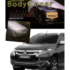 Impreza Body Cover Mobil Mitsubishi New Pajero Sport Th 2016-2017 - Grey/selimut mobil/pelindung mobil