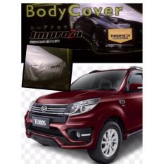 PADIE - IMPREZA PREMIUM Body Cover DAIHATSU TERIOS / RUSH - Grey / Pelindung Mobil / Selimut Mobil / Sarung Mobil