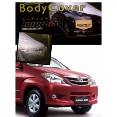 PADIE - IMPREZA PREMIUM Body Cover DAIHATSU XENIA / AVANZA - Grey / Pelindung Mobil / Selimut Mobil / Sarung Mobil