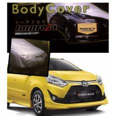 IMPREZA PREMIUM Body Cover TOYOTA AGYA / AYLA - Grey / Pelindung Mobil / Selimut Mobil / Sarung Mobil