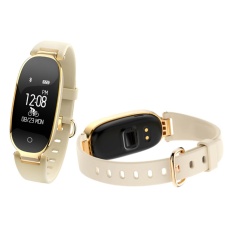 IP67 Tahan Air Bluetooth Smart Gelang S3 Monitor Jantung GPS Kebugaran Tracker Kesehatan Sport Watch untuk Wanita-Intl