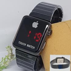 Iphone Apple Touch Watch I Phone Gold Jam Tangan Wanita Pria Fashion - BISA BAYAR DI TEMPAT