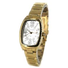 Jacque Martin - Jam Tangan Wanita - Gold-Putih - Stainless Steel - 240