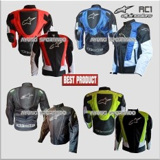 Jaket Motor Touring Pria Alpinestar RC1 Hitam Windproof 85% Murah