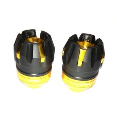 Jalu As Roda depan CNC Model Bulat Universal Size Besar - Gold