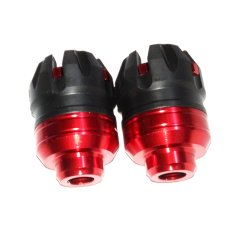 Jalu As Roda depan CNC Model Bulat Universal Size Besar - Merah
