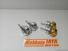 Jalu Paddock Baut Body Baut Knalpot Spakbor Depan Serba Guna Pemakaian Motor All Cb CBR Ninja 150 Ninja 250 Nmax Vixion Aerox Pcx R15 R25 Mio Beat Dll
