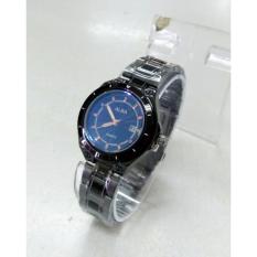 Jam Tangan Alba Sport Formal Fashion Kasual Wanita Cewek Perempuan Alba Model Terbaru Termurah Terlaris Keren Elegan Analog Tanggal Aktif Rantai Stainless Steel Alba AW2310 Hitam Full Black