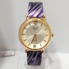 Jam Tangan ALEXANDRE CHRISTIE ORIGINAL WANITA 2571 ROSEGOLD UNGU
