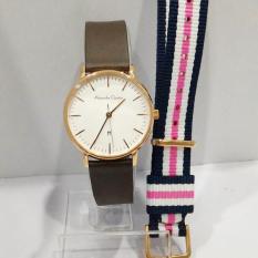 Jam Tangan ALEXANDRE CHRISTIE ORIGINAL WANITA 8420 ROSEGOLD COKLAT