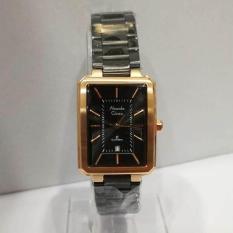 Jam Tangan ALEXANDRE CHRISTIE ORIGINAL WANITA 8555 HITAM ROSEGOLD