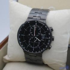 Jam Tangan Alexandre Christie Sport Kasual Original Pria Cowok Laki Laki Alexandre Christie Rantai Stainless Steel Crono Tanggal Aktif Original Model Terbaru Termurah Terlaris Keren Elegan Analog Alexandre Christie 6477 Original Hitam Full BlackMurah