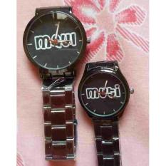 Jam Tangan Couple Custom Nama Foto Tanggal Dll - Q76px1