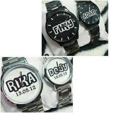 Jam Tangan Couple Jam Custom Murah Jam Nama Jam Foto Harga Couple - L8ocvi