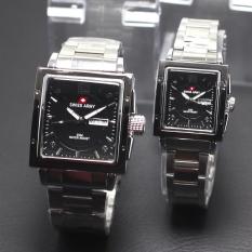 jam tangan cuople swiss army kotak tanggal hari aktif harga grosir
