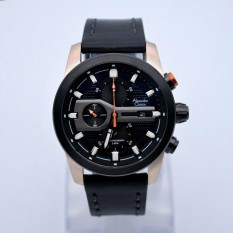JAM TANGAN FORMAL SPORT ALEXANDRE CHRISTIE ORIGINAL PRIA COWOK LAKI-LAKI ALEXANDRE CHRISTIE ORIGINAL KULIT LEATHER TANGGAL CRONO AKTIF MODEL TERBARU TERLARIS TERMURAH ALEXANDRE CHRISTIE AC 6270 ORIGINAL HITAM ROSE GOLD MURAH