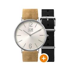 JAM TANGAN ICE WATCH CHL.B.BEL.36.N.15 city belfast free band & pin
