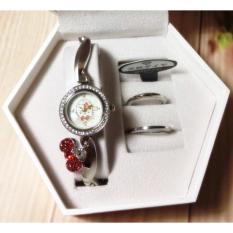 Jam Tangan Kitty Kucing Gelang Pita Import Jepang