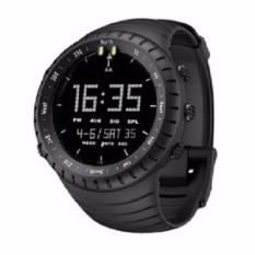 Jam Tangan LED Digital Outdoor Sporty Touring Adventure Water Resistant Tahan Anti Air Kekinian Untuk Anak Pria Wanita Dewasa - Hitam Premium