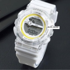JAM TANGAN ORIGINAL WANITA / CEWEK QQ STRAP RUBER ANTI AIR