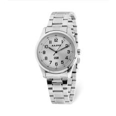 JAM TANGAN PRIA ALIVE PARIS PARIS KYGO GAL246S3 SILVER MURAH MEWAH ORI