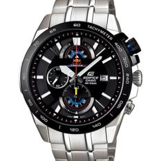 Jam Tangan Pria Casio Edifice EFR-520RB-1AV Silver
