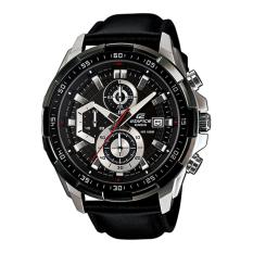 Jam Tangan Pria Casio Edifice EFR-539L-1AV Strapp Leather