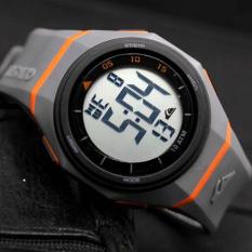 Jam Tangan Pria / Cowok Quiksilver Ex Rubber Black Grey