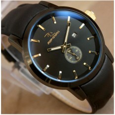 Jam tangan Pria Crono - Model Casual - Leather strap - Analog Supper