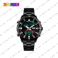 Jam Tangan Pria Digital Analog SKMEI 1146 Black Water Resistant 30M