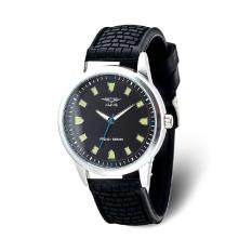 JAM TANGAN PRIA IMPORT ALIVE SOPHIE MARTIN LANDERS HITAM GPU1045B5 ORI