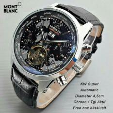 Jam Tangan Pria Matic Montblanc Tourbilon Sport Mewah - Rezvbn