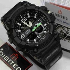 Jam Tangan Pria Original Digitec Dg2103 Black