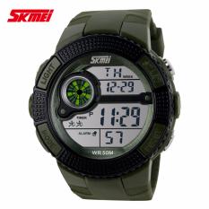 Jam Tangan Pria ORIGINAL SKMEI Water Resistant Jam tangan murah 1027-Green Army