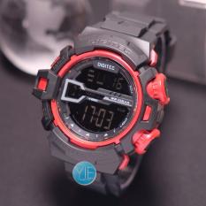 Jam Tangan Pria Sport Digitec DG 2110 T Water Resist - Hitam List Merah