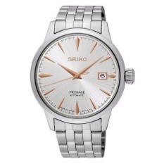 Jam Tangan Seiko Presage SRPB47J1 Automatic White Sunburst Cocktail 50M