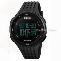 Jam Tangan Skmei Sport Led Digital 1219 Water Resistant - Black