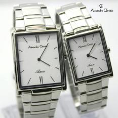 Jam Tangan Sport Formal Fashion Kasual Alexandre Christie Original Couple Pasangan Pria Wanita Alexandre Christie Model Terbaru AC 8520 INDO TERBARU