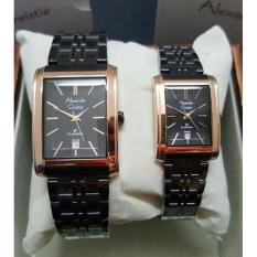 Jam Tangan Sport Formal Kasual Pria Cowok Model Terbaru Terlaris Termurah Keren Elegan Sporty Trendy Alexandre Christie Original Hitam Rose Gold Murah