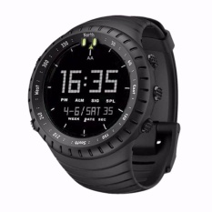 Jam Tangan Sport Pria Wanita - Hitam