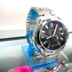 Jam Tangan Stainlis / Krepyak Merk Alba Murah
