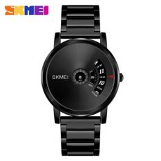Jam Tangan Sukses Pria Skmei Analog Unik 1260 Stainless - Black