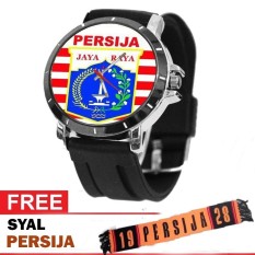 Jam tangan supporter Persija Limited Edition Bonus Syal The Jak Love Indonesia